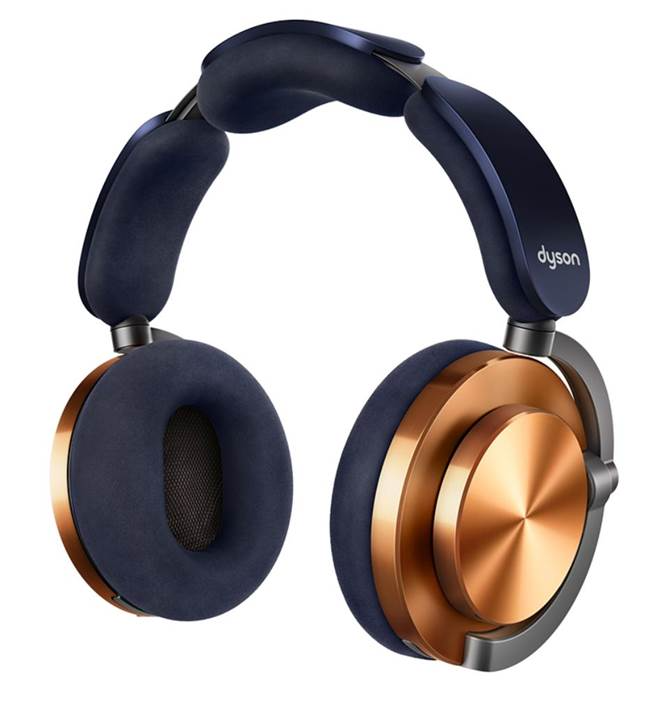 Dyson OnTrac noise cancelling headphones in CNC Copper